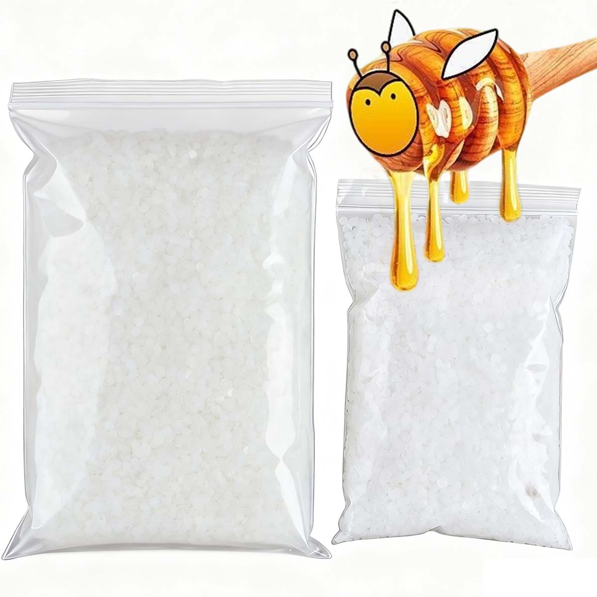 Candle Making Wax - 200 جرام-1000 جرام شمع العسل الأبيض
