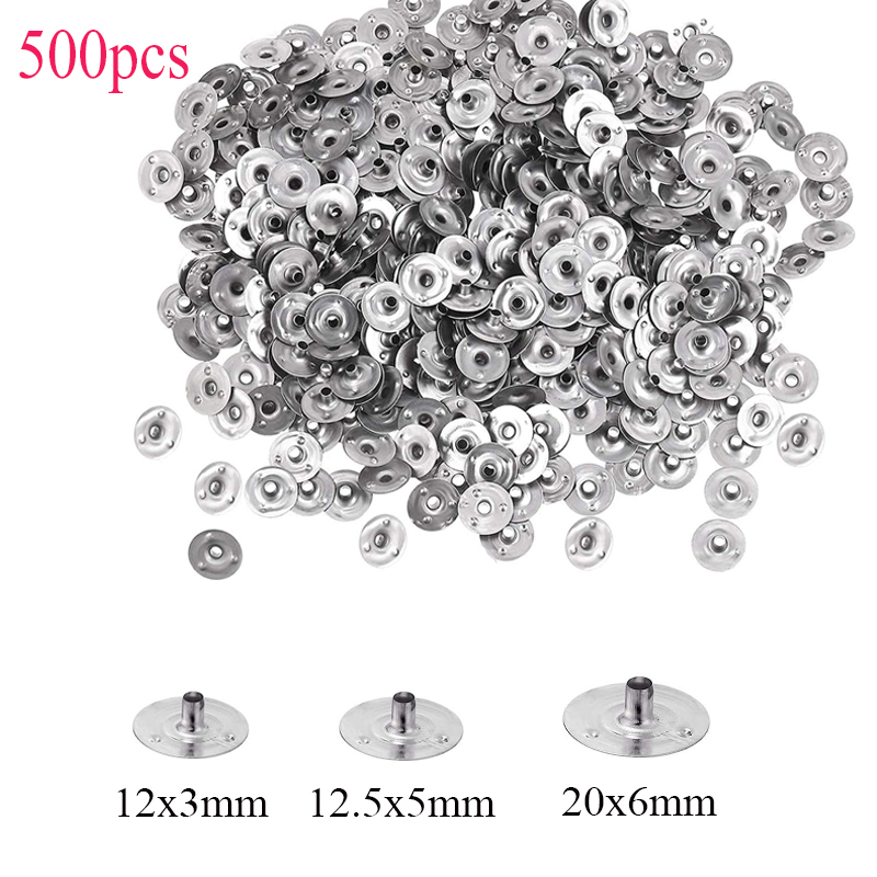 Candle Making Accessories - 500 قطع شمعة الفتيل المعادن الحدام