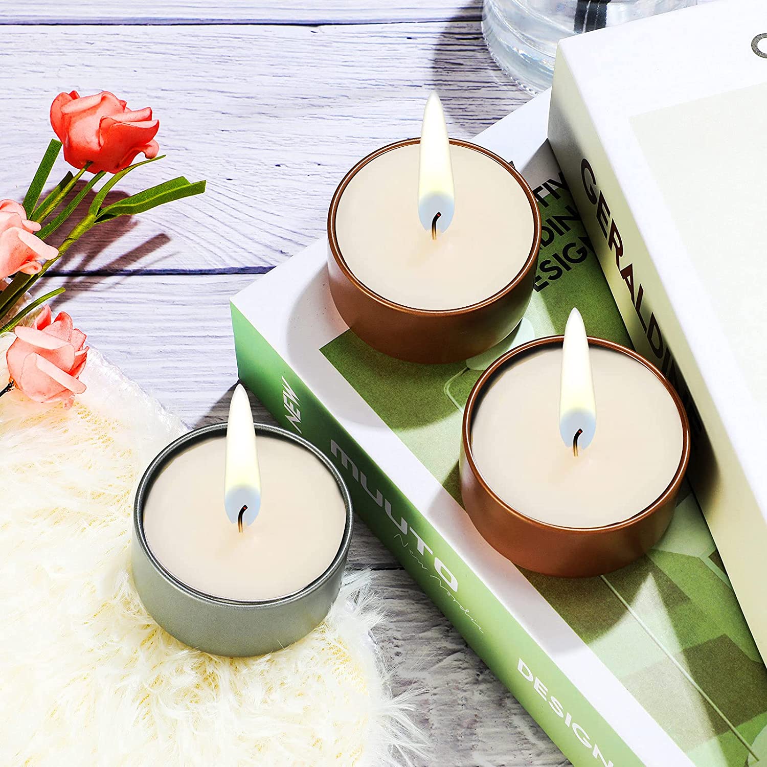 20 قطعة/50 قطعة/80 قطعة/100 قط - مراجعة Candle Making Jars Wholesale وسعره