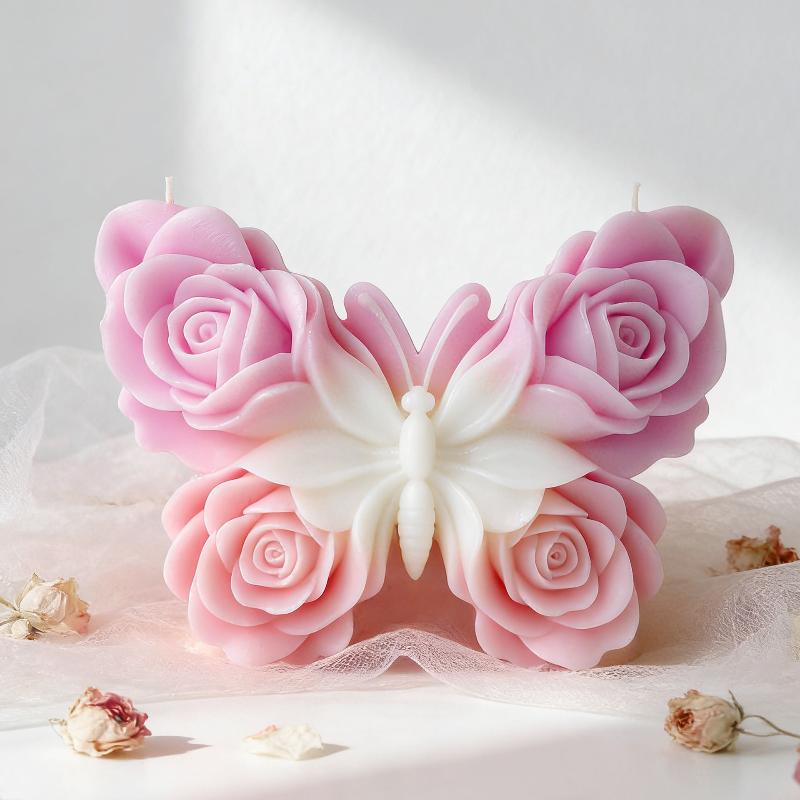 قالب سيليكون على شكل فراشة وور - مراجعة Candle Making Accessories وسعره