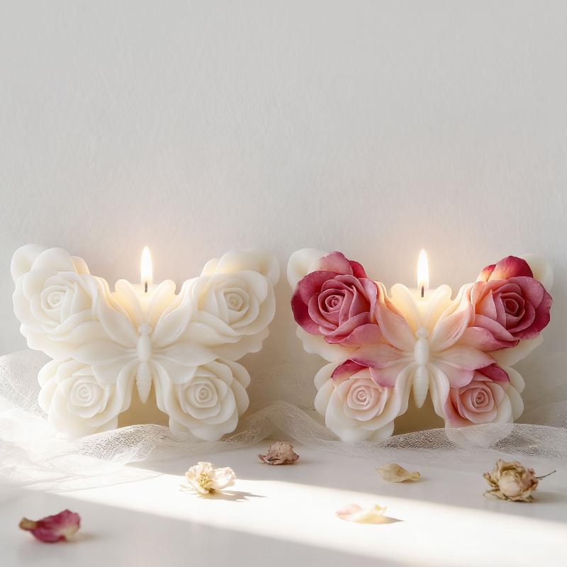 قالب سيليكون على شكل فراشة وور - مراجعة Candle Making Accessories وسعره
